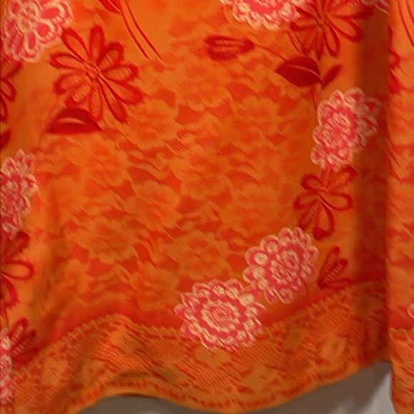 K studio orange wrap skirt - Picture 6 of 9